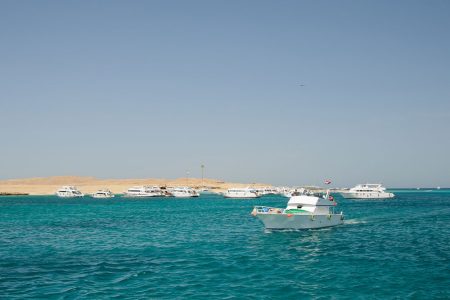 Mahmya Giftun Island sunset with snorkeling cruise and beach in Hurghada