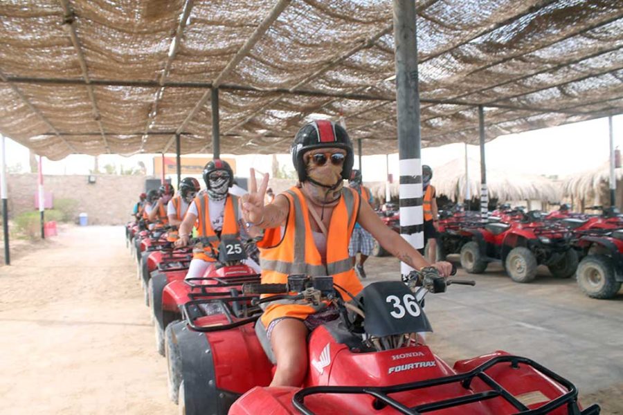 Quad sunset tour from Hurghada