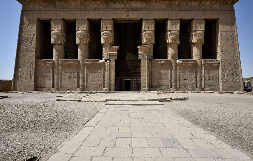 Tour of Dendera Temple onboard Lotus Cruise with lunch from Luxor