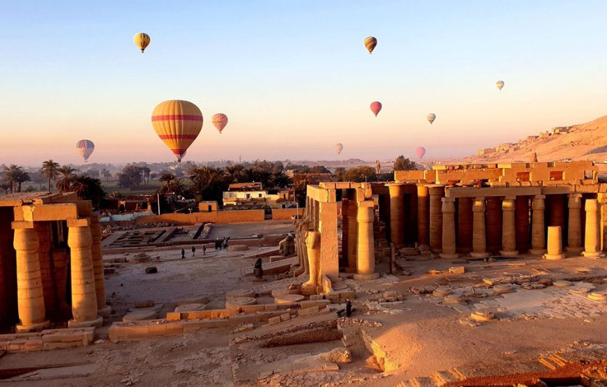 Hot Air Balloon Experience from Luxor Hotels and Nile Cruises