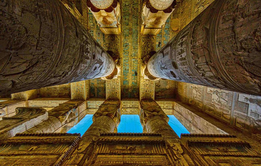 Tour of Dendera Temple onboard Lotus Cruise with lunch from Luxor